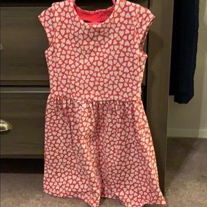 Girls heart cut out dress size 6 / 6x